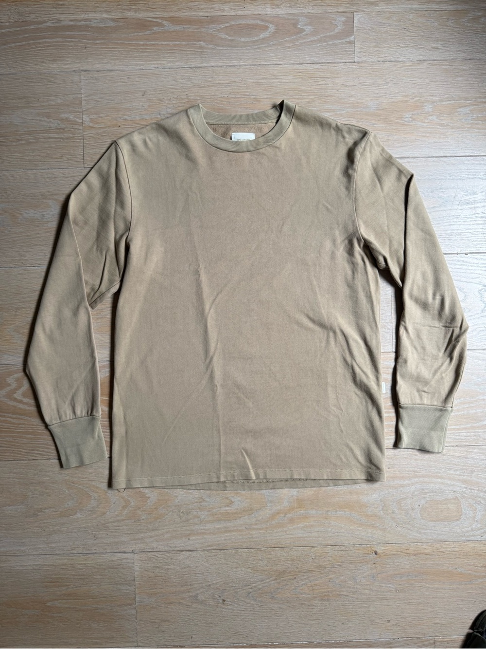 Aime Leon Dore Beige/Tan Long Sleeve Crew Tee